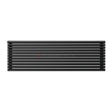 Arbiola Gorizont Iris H 1750-42-11 секции черный горизонтальный радиатор c боковым подключением