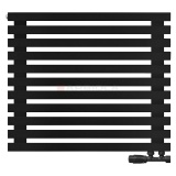 Arbiola Ritmo Gorizont V 1000-40-11 секций чёрный горизонтальный радиатор c нижним подключением