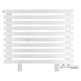 Arbiola Gorizont Ritmo VZ 1000-40-10 секций белый горизонтальный радиатор c нижним подключением (на ножках)