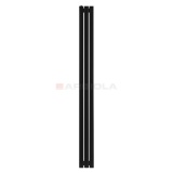 Arbiola Liner H 2200-36-03 секции черный вертикальный радиатор c боковым подключением