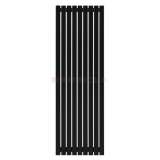 Arbiola Mono H 1500-60-09 секции черный вертикальный радиатор c боковым подключением