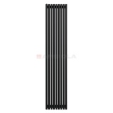 Arbiola Iris 42 H 2200-42-09 секции черный вертикальный радиатор c боковым подключением