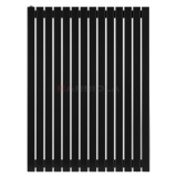 Arbiola Liner H 1200-36-14 секции черный вертикальный радиатор c боковым подключением