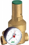 Редуктор давления латунь (ВР-ВР) для системы водоснабжения с манометром