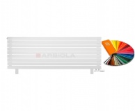 Arbiola Gorizont Liner VZ 1800-36-09 секции цветной горизонтальный радиатор c нижним подключением с ножками