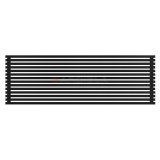 Arbiola Gorizont Ritmo H 2500-40-14 секций чёрный горизонтальный радиатор c боковым подключением