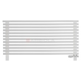 Arbiola Gorizont Compact VZ 1250-63-12 секции белый горизонтальный радиатор c нижним подключением с ножками