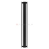  Arbiola Ritmo H 2200-40-05 секции черный вертикальный радиатор c боковым подключением