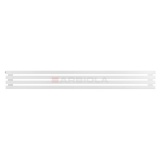  Arbiola Gorizont Ritmo H 1500-40-04 секции белый горизонтальный радиатор c боковым подключением