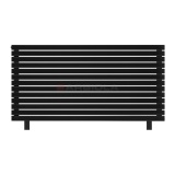 Arbiola Gorizont Liner HZ 1750-36-13 секции черный горизонтальный радиатор c боковым подключением с ножками