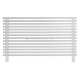 Arbiola Gorizont Compact HZ 1200-63-14 секции белый горизонтальный радиатор c боковым подключением с ножками