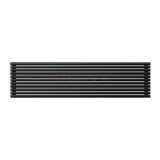 Arbiola Gorizont Iris H 2200-42-11 секции черный горизонтальный радиатор c боковым подключением