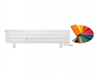 Arbiola Gorizont Liner VZ 1500-63-04 секции цветной горизонтальный радиатор c нижним подключением с ножками