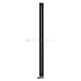 Arbiola Liner V 2000-36-02 секции черный вертикальный радиатор c нижним подключением