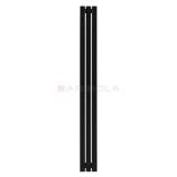 Arbiola Mono H 1750-60-03 секции черный вертикальный радиатор c боковым подключением