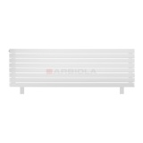Arbiola Gorizont Liner HZ 1800-63-08 секции белый горизонтальный радиатор c боковым подключением с ножками