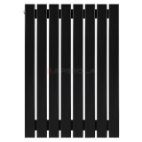 Arbiola Mono H 750-60-08 секции черный вертикальный радиатор c боковым подключением