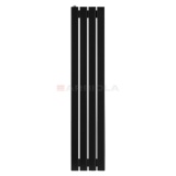 Arbiola Liner H 1250-36-04 секции черный вертикальный радиатор c боковым подключением