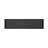 Arbiola Gorizont Liner H 2000-36-08 секции черный горизонтальный радиатор c боковым подключением