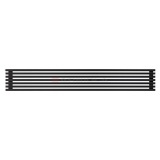 Arbiola Gorizont Compact H 2200-63-07 секции черный горизонтальный радиатор c боковым подключением