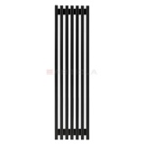 Arbiola Compact H 1000-63-07 секции черный вертикальный радиатор c боковым подключением