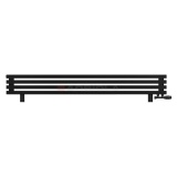Arbiola Gorizont Ritmo VZ 1800-40-04 секции чёрный горизонтальный радиатор c нижним подключением (на ножках)