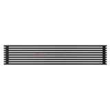 Arbiola Gorizont Compact H 2000-63-09 секции черный горизонтальный радиатор c боковым подключением