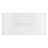 Arbiola Gorizont Ritmo H 1800-40-15 секций белый горизонтальный радиатор c боковым подключением
