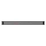 Arbiola Gorizont H 2500-63-04 секции черный горизонтальный радиатор c боковым подключением