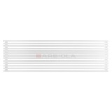 Arbiola Gorizont Ritmo H 2500-40-13 секций белый горизонтальный радиатор c боковым подключением