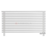 Arbiola Gorizont Compact VZ 1500-63-13 секции белый горизонтальный радиатор c нижним подключением с ножками