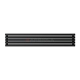 Arbiola Gorizont Iris H 2000-42-08 секции черный горизонтальный радиатор c боковым подключением