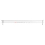 Arbiola Gorizont Compact HZ 2500-63-04 секции белый горизонтальный радиатор c боковым подключением с ножками
