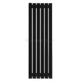 Arbiola Liner H 1250-36-06 секции черный вертикальный радиатор c боковым подключением