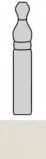 Versace Marble Battiscopa Bianco 2x15 см Угол плинтуса