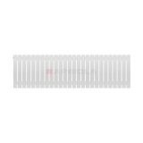 Arbiola Mono H 600-60-26 секции белый вертикальный радиатор c боковым подключением