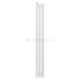 Arbiola Iris 42 H 1000-42-03 секции белый вертикальный радиатор c боковым подключением