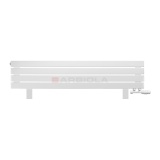 Arbiola Gorizont Liner VZ 1250-63-04 секции белый горизонтальный радиатор c нижним подключением с ножками