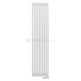 Arbiola Compact V 2200-63-10 секции белый вертикальный радиатор c нижним подключением