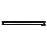 Arbiola Ritmo Gorizont V 1500-40-03 секции чёрный горизонтальный радиатор c нижним подключением