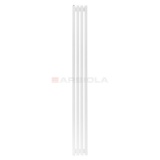  Arbiola Ritmo H 2200-40-06 секции белый вертикальный радиатор c боковым подключением