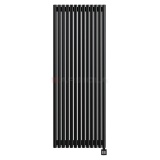 Arbiola Iris 42 EV 2000-42-13 секции черный электрический полотенцесушитель