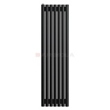 Arbiola Iris 42 H 1000-42-07 секции черный вертикальный радиатор c боковым подключением