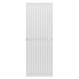 Arbiola Mono H 2000-60-12 секции белый вертикальный радиатор c боковым подключением