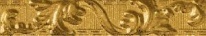 Versace Palace Living Gold Fascia foglia gold 7x39,4 см Бордюр