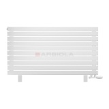 Arbiola Gorizont Liner VZ 1200-36-10 секции белый горизонтальный радиатор c нижним подключением с ножками