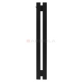 Arbiola Ritmo H 750-40-02 секции черный вертикальный радиатор c боковым подключением