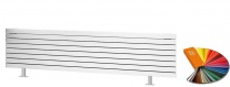 Arbiola Gorizont Liner HZ 700-63-08 секции цветной горизонтальный радиатор c боковым подключением с ножками