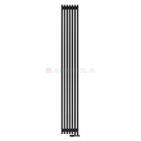 Arbiola Compact V 2500-63-07 секции черный вертикальный радиатор c нижним подключением