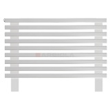 Arbiola Gorizont Compact HZ 1000-63-09 секции белый горизонтальный радиатор c боковым подключением с ножками